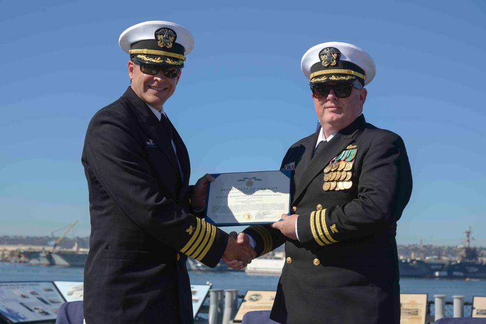 CDR Oates Retirement