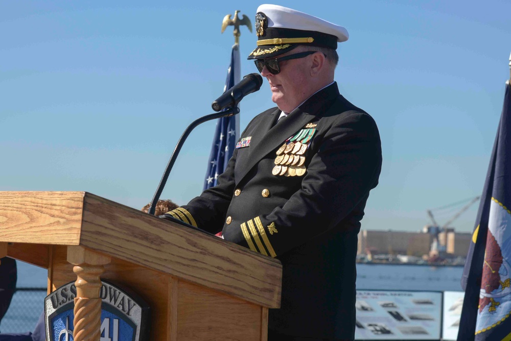 CDR Oates Retirement