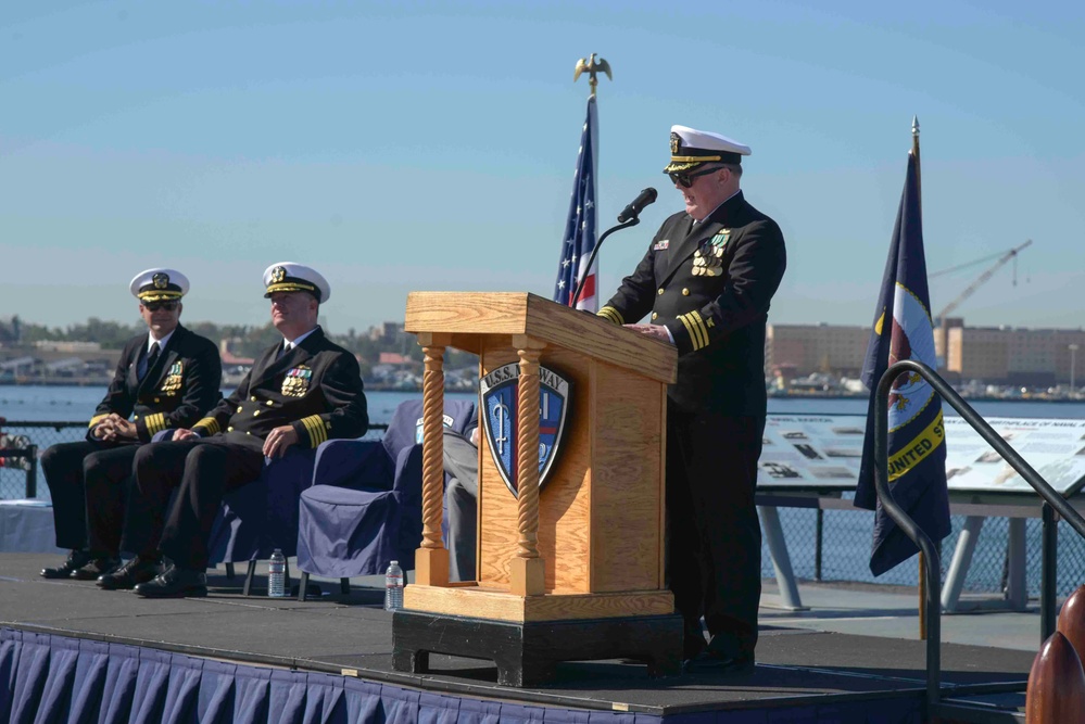 CDR Oates Retirement