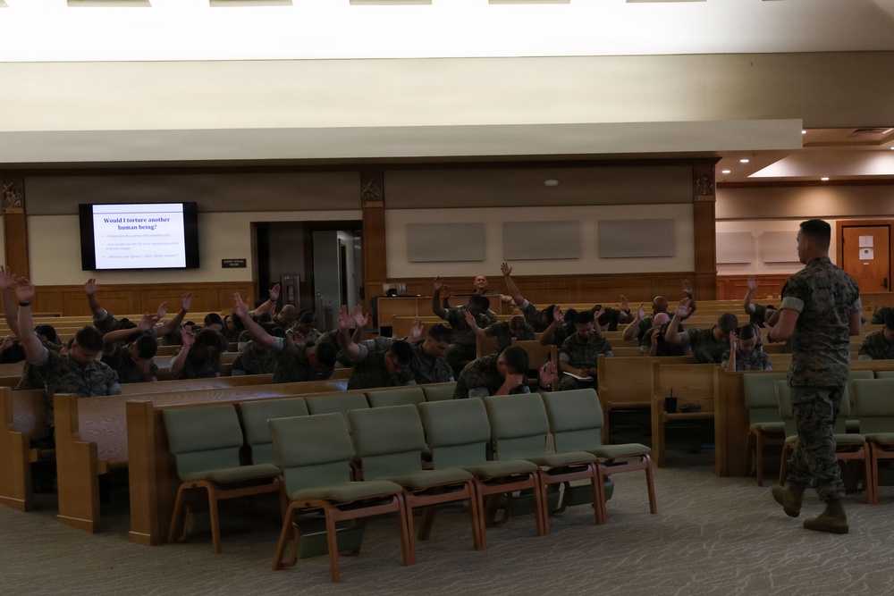 MAG-24 hosts an Ethics Leadership Development Course