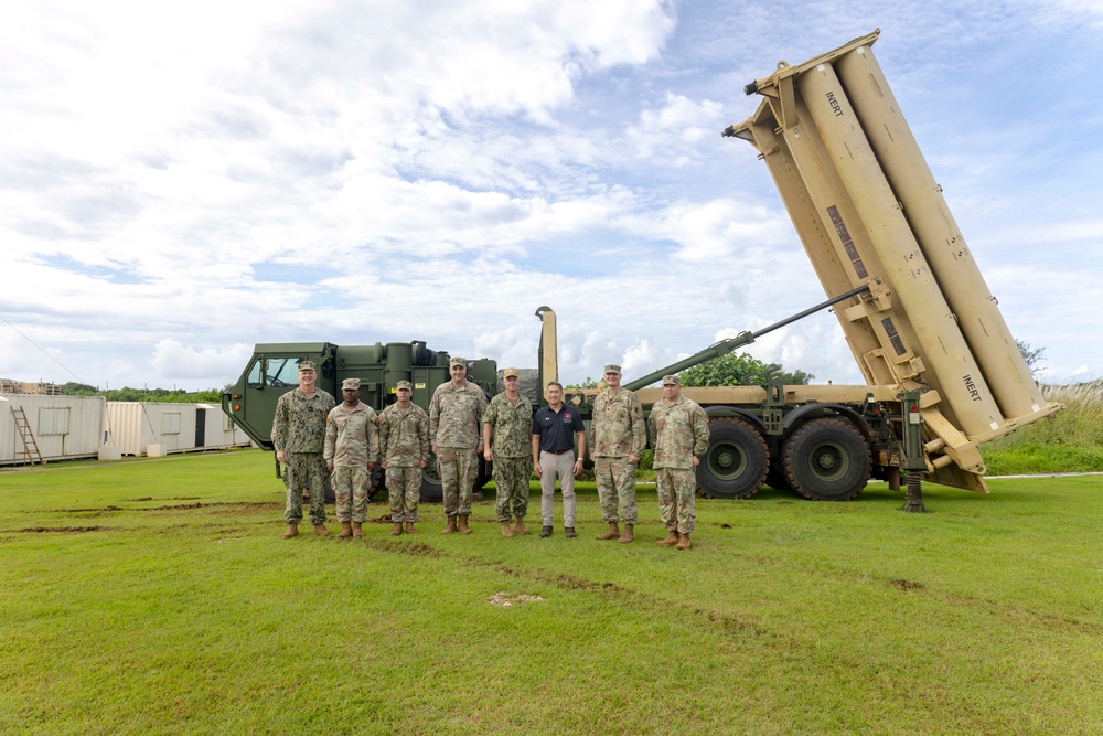 UNSECNAV visits military installations and troops across Guam