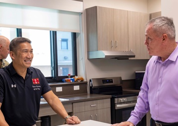 UNSECNAV visits military installations and troops across Guam