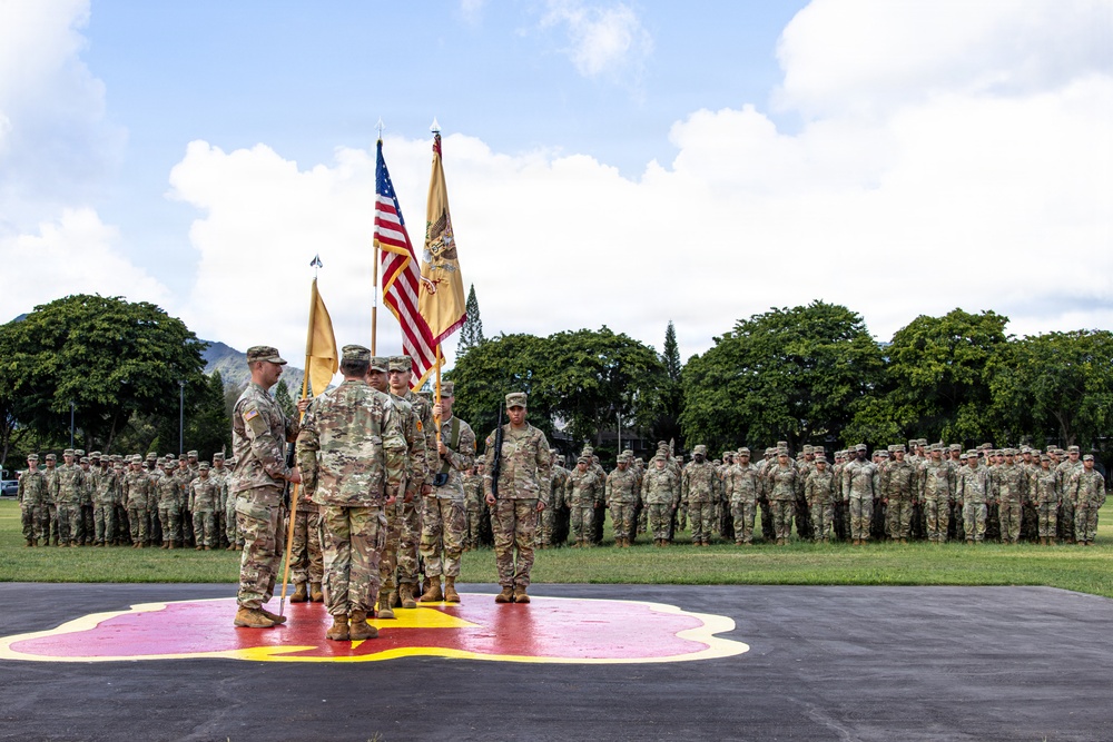 225th Brigade Support Battalion: Echo Company Assumption of Command Ceremony