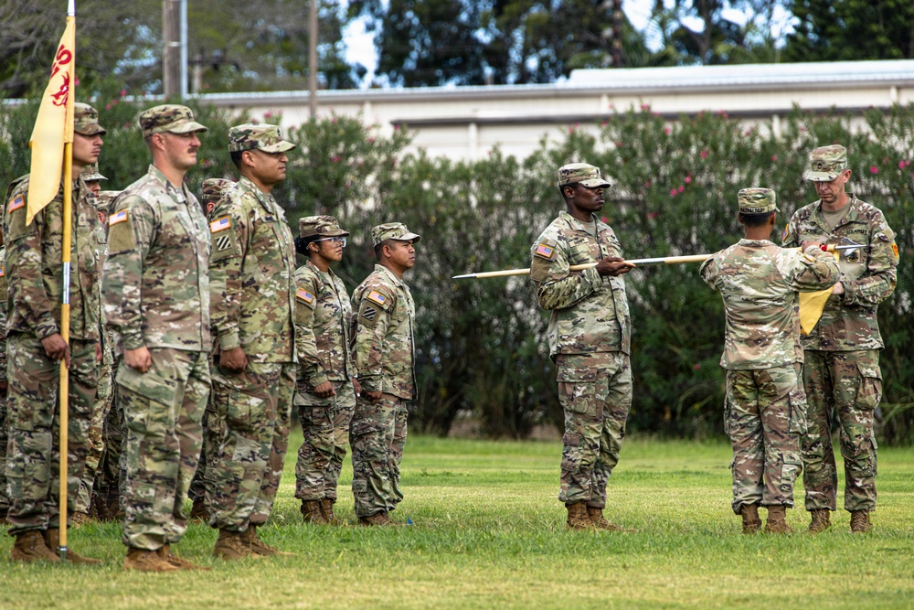 225th Brigade Support Battalion Uncase Company Colors