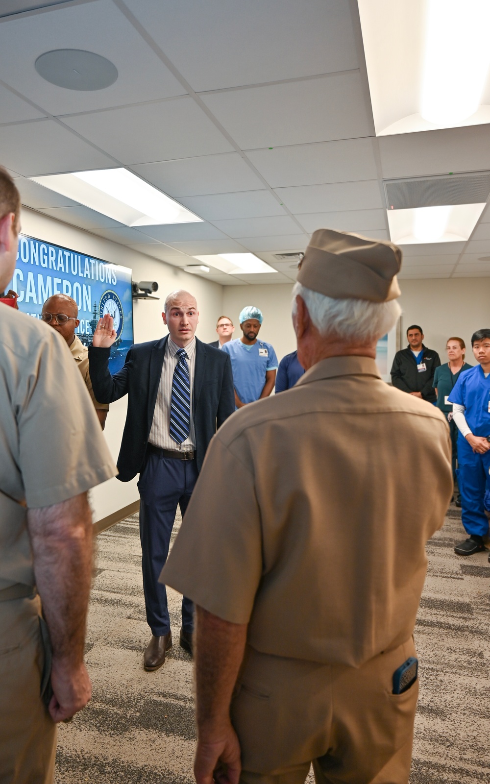 Plantation, Florida, Pathologist Launches His Navy Career