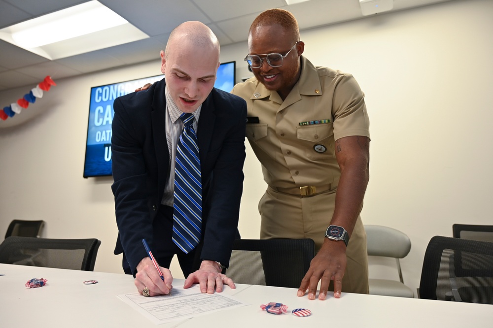 Plantation, Florida, Pathologist Launches His Navy Career
