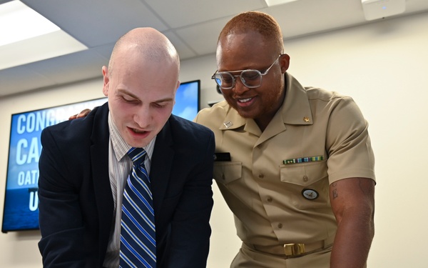 Plantation, Florida, Pathologist Launches His Navy Career