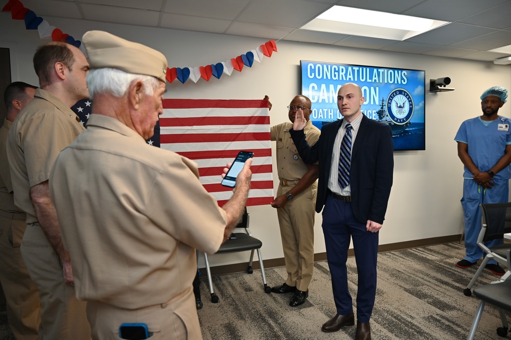 Plantation, Florida, Pathologist Launches His Navy Career