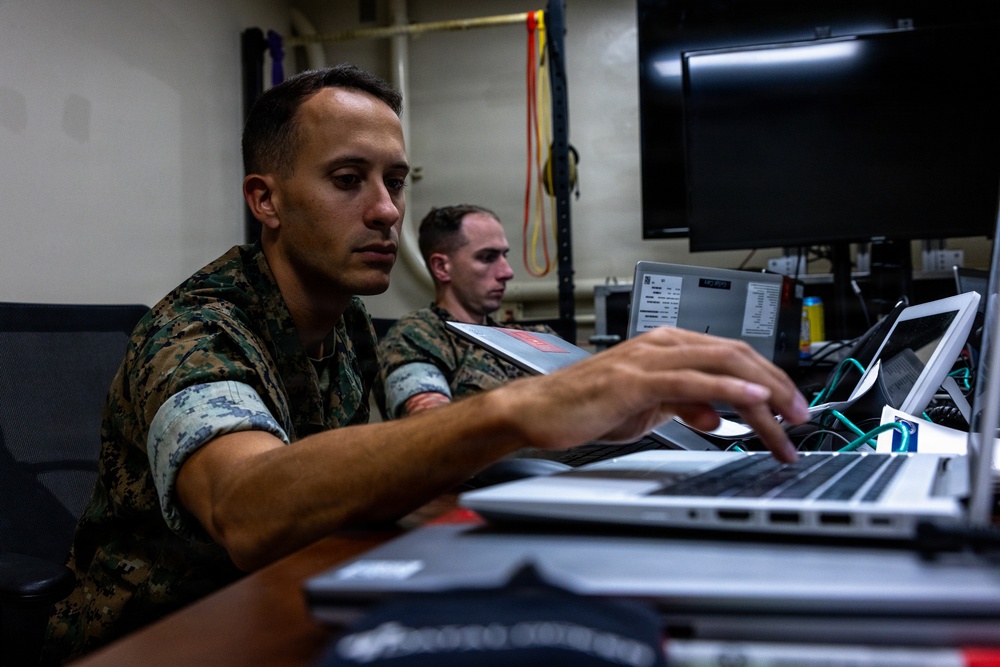 3d Cyber Warfare Company Marines compete in Cyber Red Zone 26-1