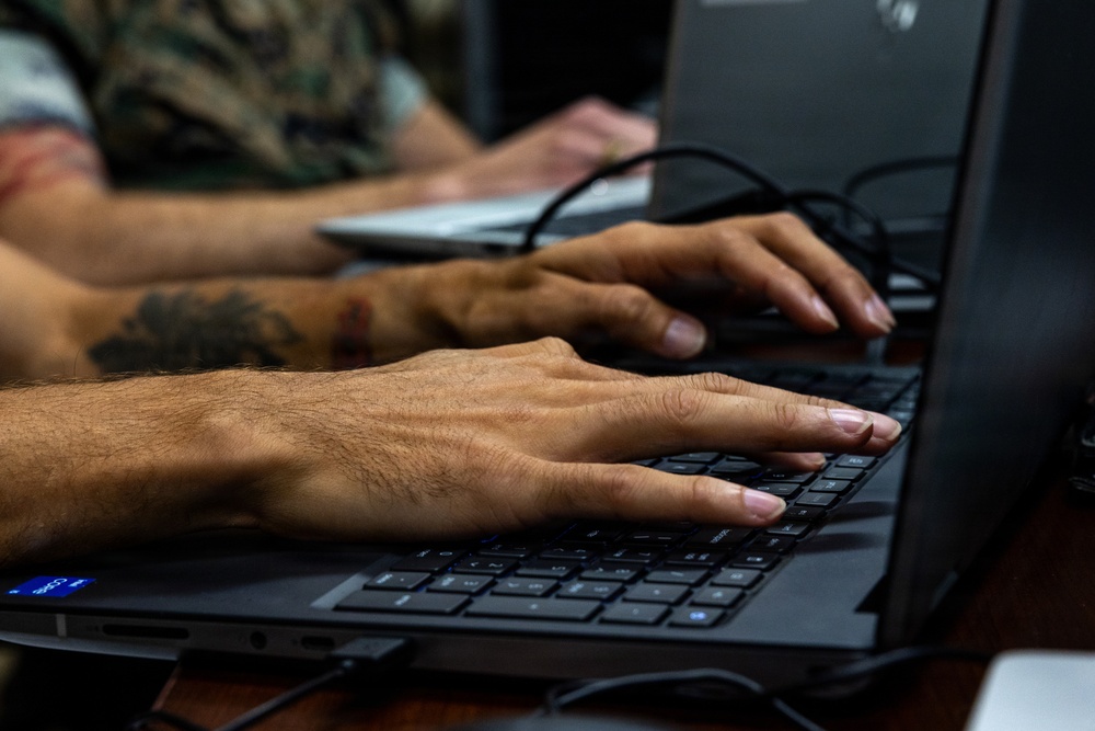 3d Cyber Warfare Company Marines compete in Cyber Red Zone 26-1