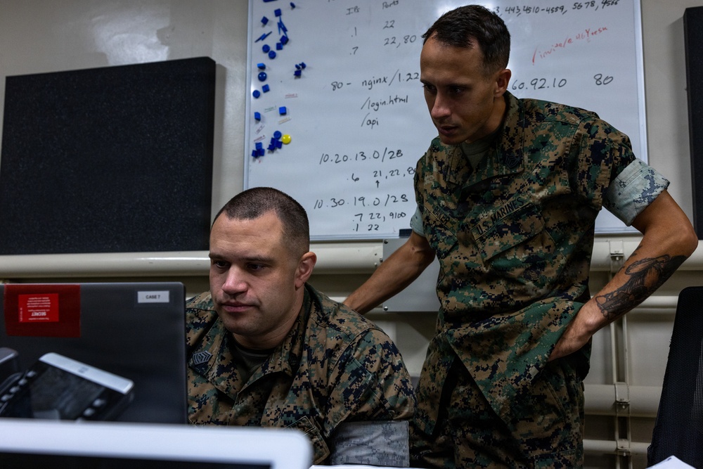 3d Cyber Warfare Company Marines compete in Cyber Red Zone 26-1