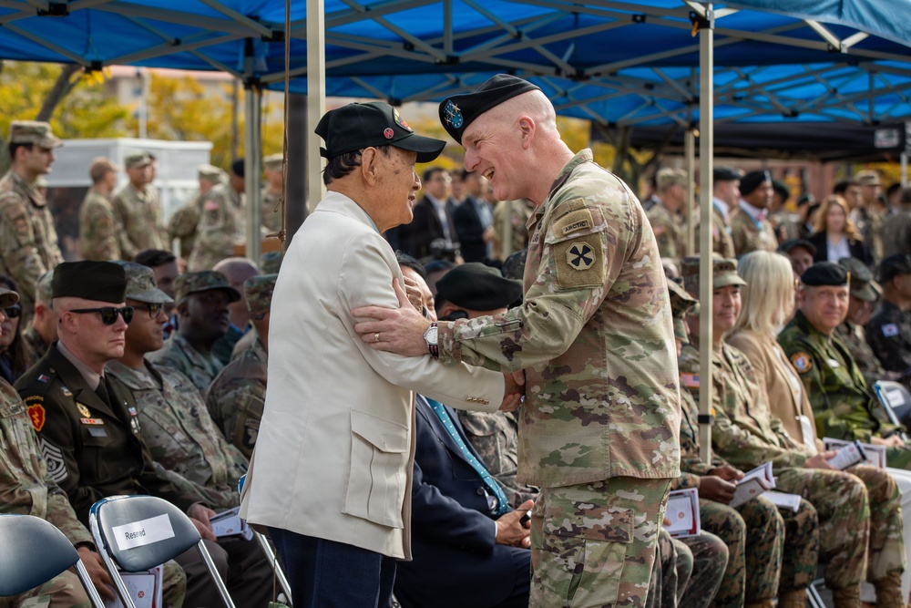 Eighth Army assumption of command, Oct. 23, 2025