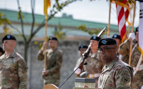 Eighth Army assumption of command, Oct. 23, 2025