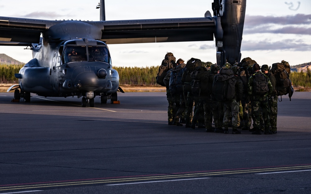 Infil and Exfil Training with NATO Forces during ASP 26