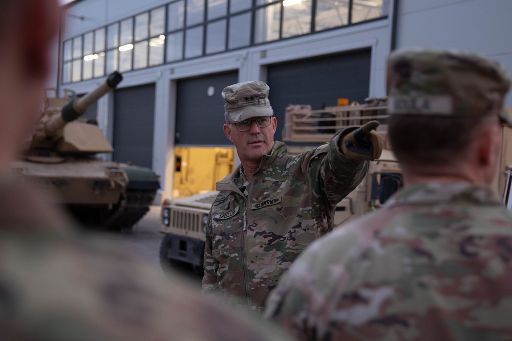 Major General Taylor visits Task Force Dakota in Camp Tapa, Estonia Major General Taylor visits Task Force Dakota in Camp Tapa, Estonia