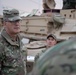 Major General Taylor visits Task Force Dakota in Camp Tapa, Estonia