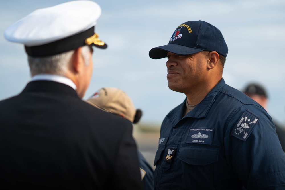 CSG2 Visits USS Cooperstown (LCS 23)