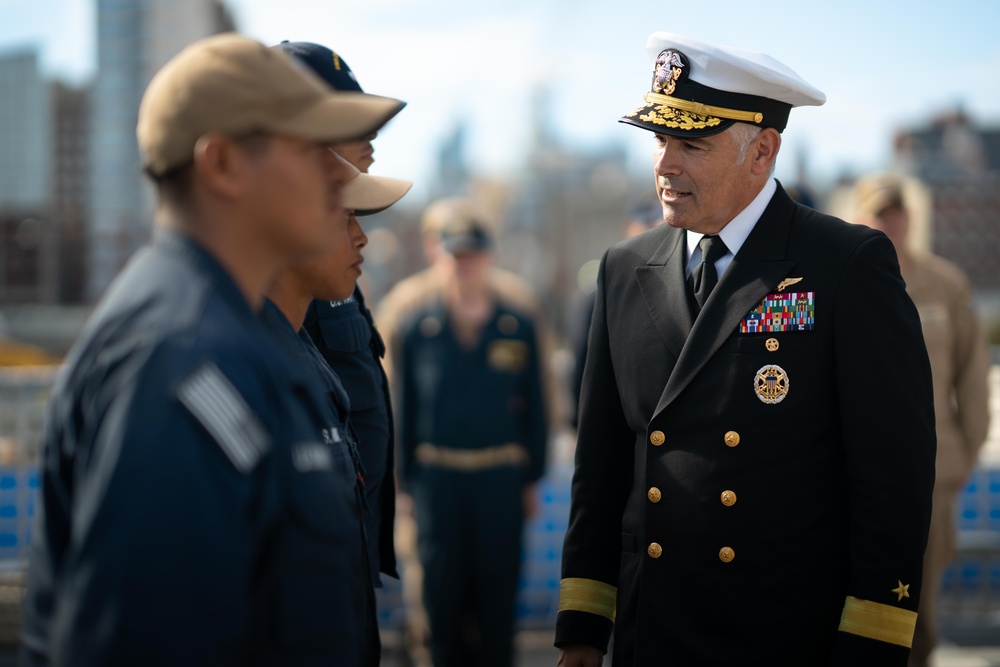 CSG2 Visits USS Cooperstown (LCS 23)