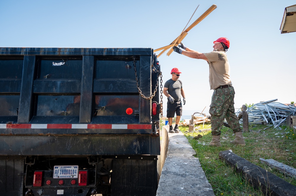 U.S., Portuguese, and Romanian Engineers Conduct Joint Demolition Exercise at Lajes Field