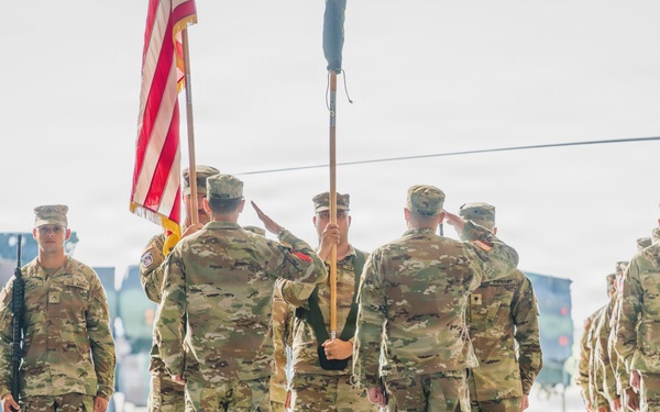 1-3 Attack Battalion Re-Flags to 2-159 Attack Battalion in a Ceremony at Katterbach Army Airfield