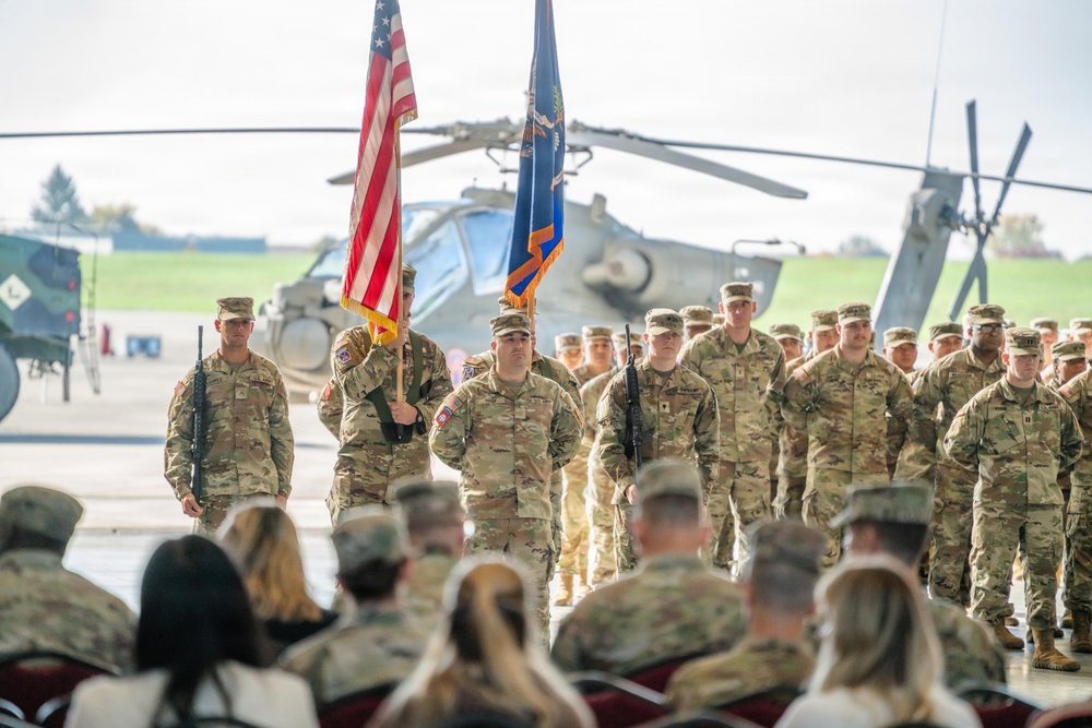 1-3 Attack Battalion Re-Flags to 2-159 Attack Battalion in a Ceremony at Katterbach Army Airfield 1-3 Attack Battalion Re-Flags to 2-159 Attack Battalion in a Ceremony at Katterbach Army Airfield