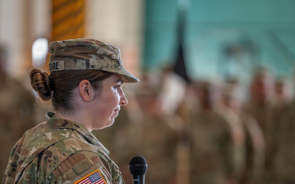 1-3 Attack Battalion Re-Flags to 2-159 Attack Battalion in a Ceremony at Katterbach Army Airfield