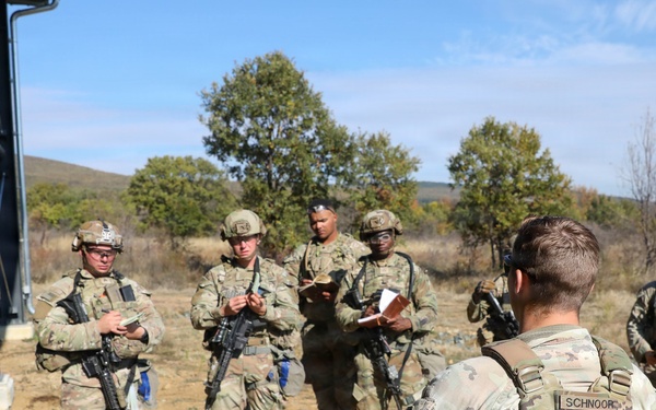 1st Infantry Division Conducts Close-Quarters Combat Training at Novo Selo Training Area, Bulgaria