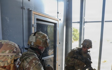 1st Infantry Division Conducts Close-Quarters Combat Training at Novo Selo Training Area, Bulgaria