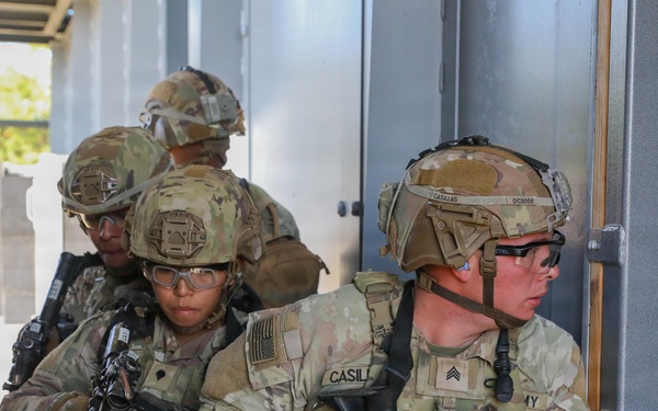 1st Infantry Division Conducts Close-Quarters Combat Training at Novo Selo Training Area, Bulgaria