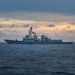USS Paul Ignatius (DDG 117) conducts a passing exercise with the USS Roosevelt (DDG 80)