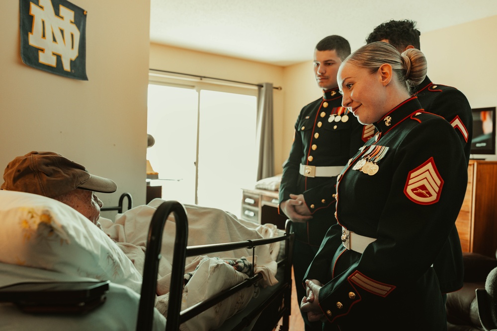 101 Years Young, 250 Years Strong: Honoring a WWII Marine for the Corps’ 250th Birthday 101 Years Young, 250 Years Strong: Honoring a WWII Marine for the Corps’ 250th Birthday