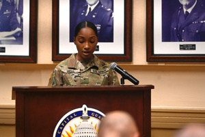 AFN Naples Radio News - Adm. Daryl Caudle's First Notes and the Junior Officer Symposium