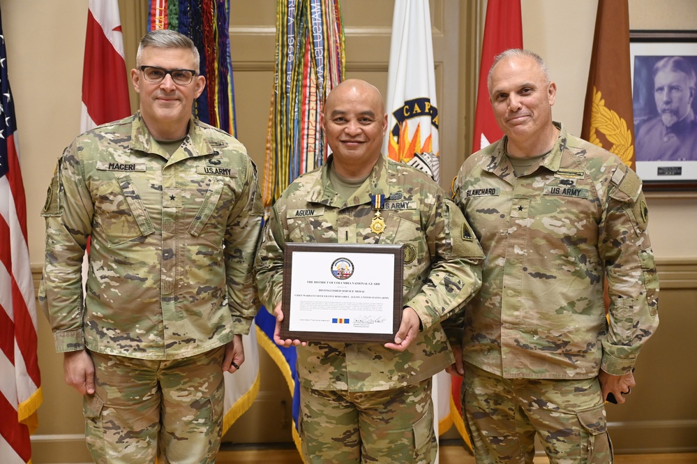 D.C. National Guard Welcomes Seventh Command Chief Warrant Officer (CCWO)