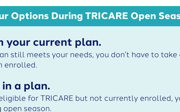 Get ready for TRICARE Open Season 2025: What you need to know