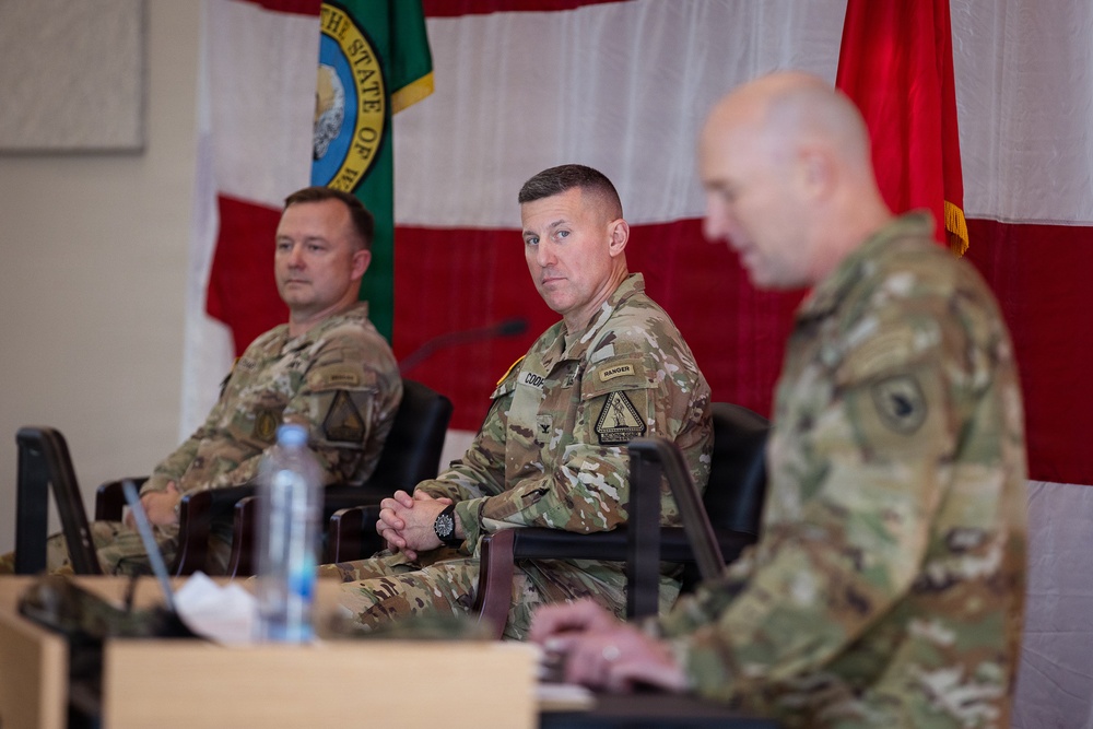 Washington Army National Guard Recruiting and Retention Battalion Change of Command