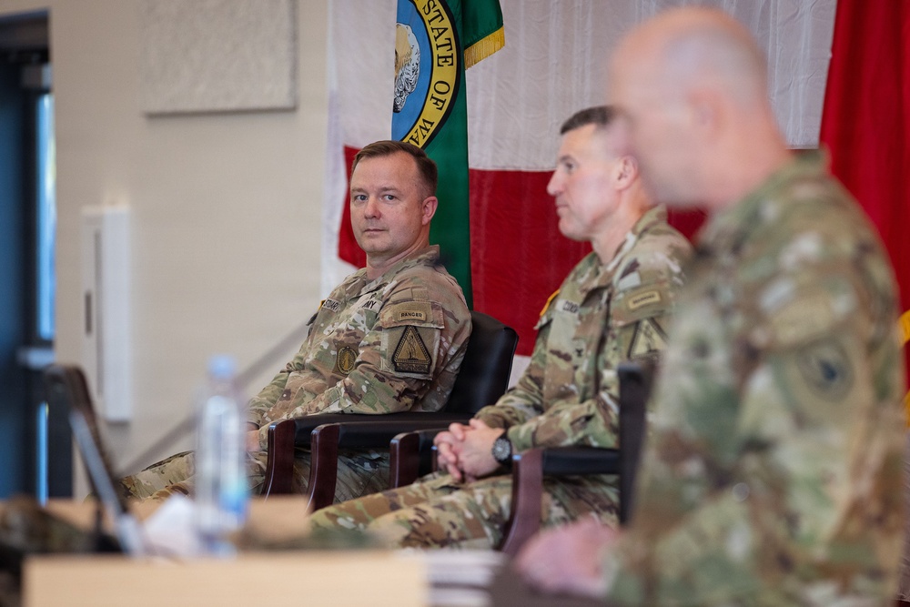 Washington Army National Guard Recruiting and Retention Battalion Change of Command