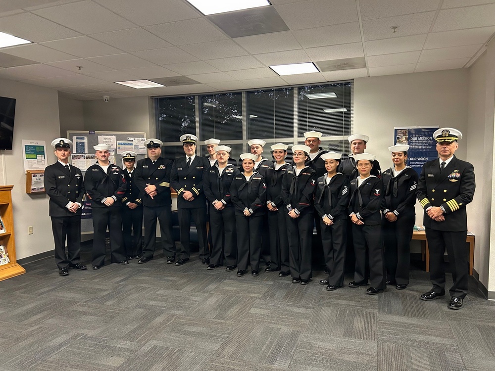 Navy Medicine Readiness and Training Detachment Saratoga Springs Conducts Fall Uniform Inspection