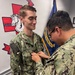 Navy Medicine Readiness and Training Detachment Saratoga Springs Sailor Advances to Next Rank