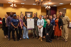 Behavioral Health, Family Advocacy Program ran self-defense course highlighting Domestic Violence Awareness Month (Radio)