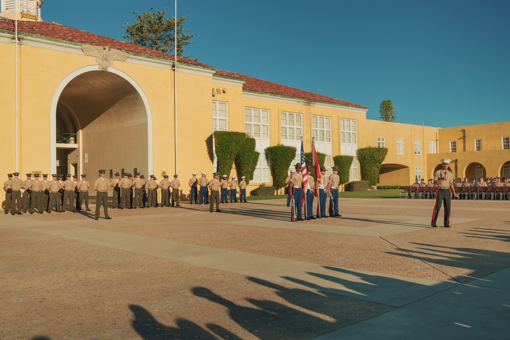 Bravo Company Graduation and Morning Colors Bravo Company Graduation and Morning Colors