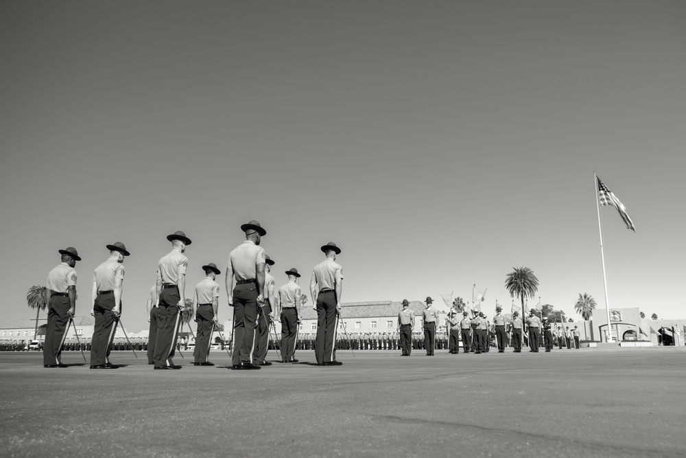Bravo Company Graduation and Morning Colors Bravo Company Graduation and Morning Colors