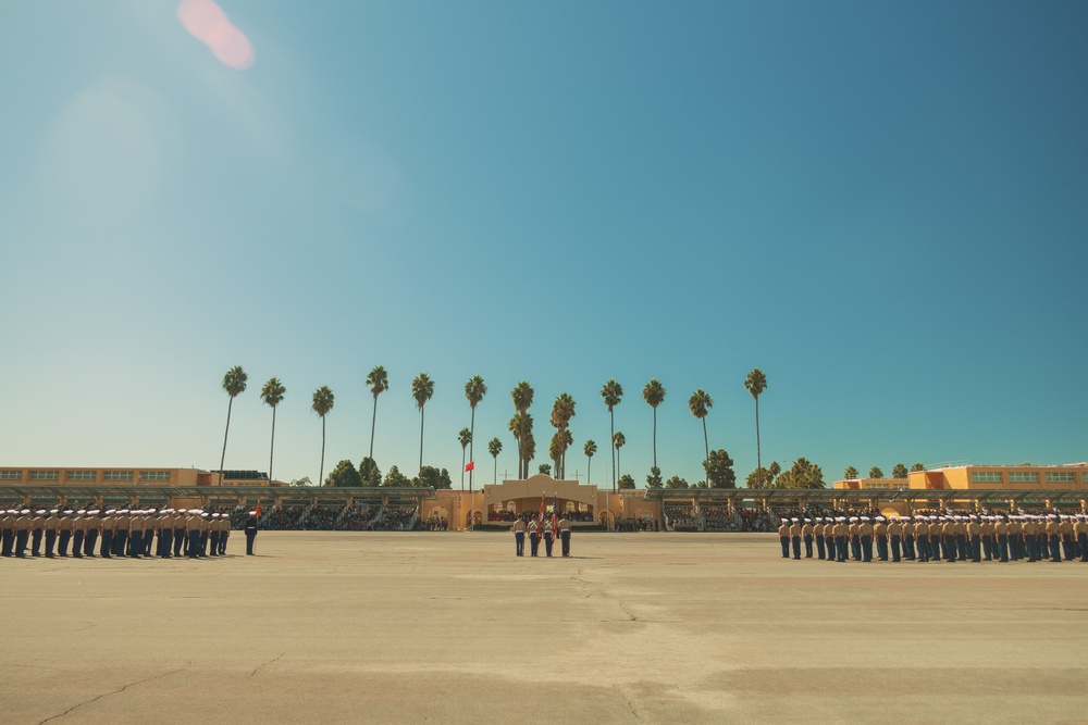 Bravo Company Graduation and Morning Colors Bravo Company Graduation and Morning Colors
