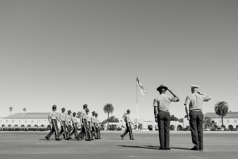 Bravo Company Graduation and Morning Colors Bravo Company Graduation and Morning Colors