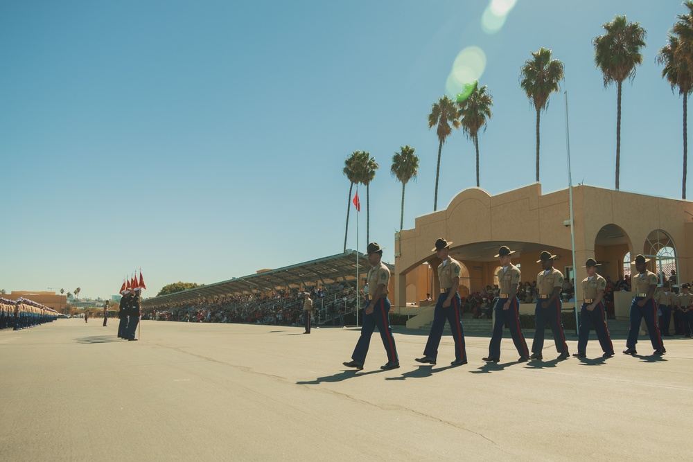 Bravo Company Graduation and Morning Colors