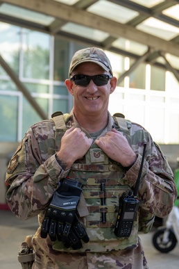 W.VA. Air National Guard Airmen Render Aid to Injured Cyclist