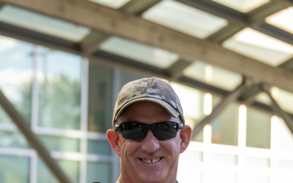 West Virginia National Guard Airmen Render Aid to Injured Cyclist