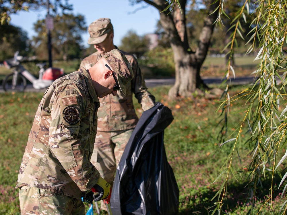 JTF-DC Cleans Up Hains Point JTF-DC Cleans Up Hains Point