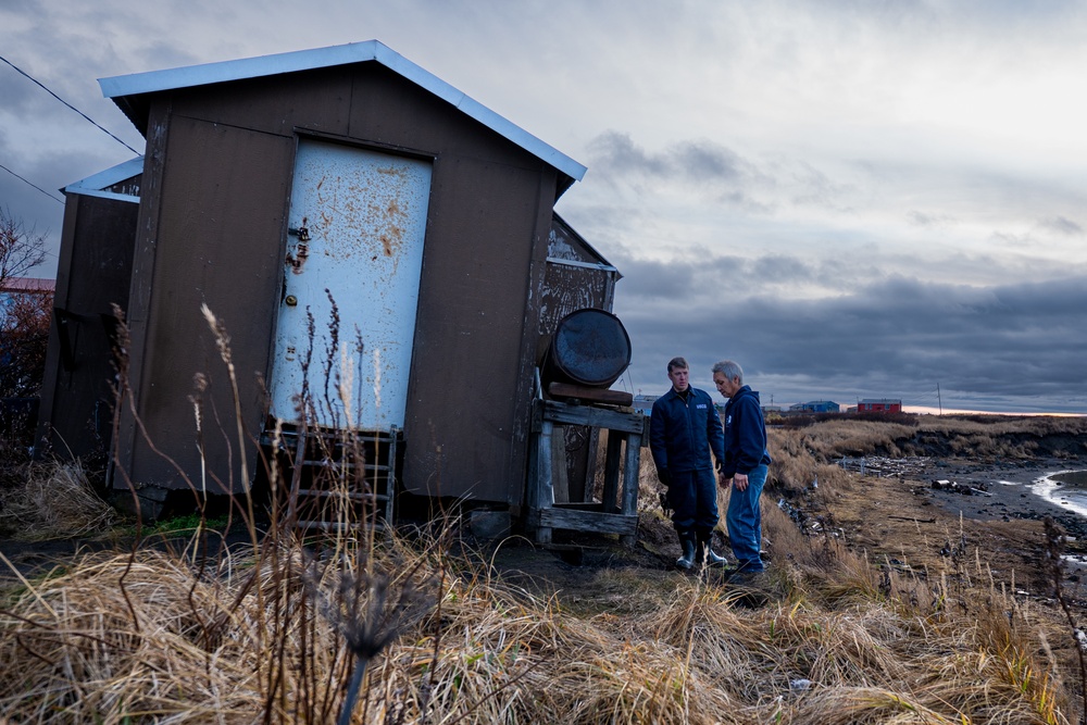 Coast Guard conducts post-storm assessments, cleanup operations in Western Alaska