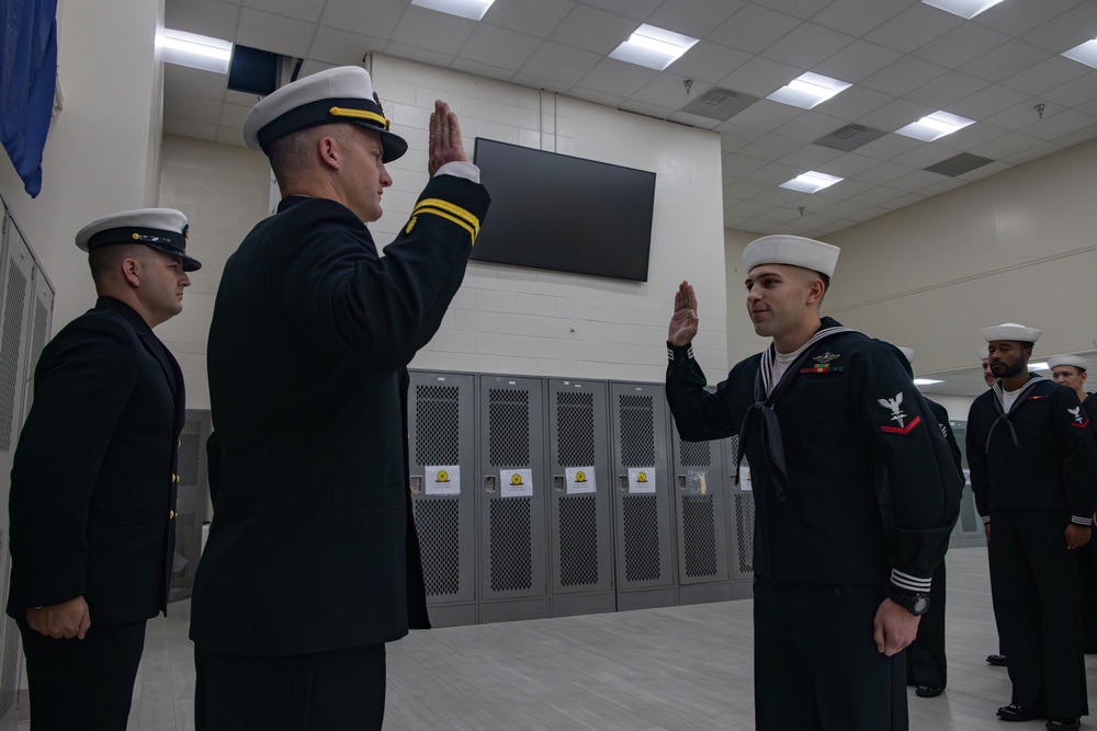 CBIRF Sailors participate in reenlistment ceremonies