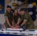 CBIRF participates in a cake cutting ceremony for the Navy’s 250th Birthday
